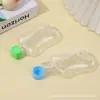 Tapa giratoria Botella de plástico PET transparente Botella de plástico Universal para dulces y cosméticos Embalaje Botella Venta al por mayor Tarro de plástico desechable
