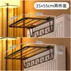 Secador de Ropa para Radiador, Estante de Almacenamiento Encima del Radiador, Artefacto para Secar Ropa, Toallero para Baño y WC, Estante Plegable