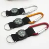 No. Brújula de Viaje y Montañismo con Hebilla 6 D Suministros para Exteriores Hebilla de Llave Brújula de Plástico Multifuncional Pequeño Regalo
