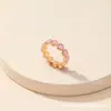 Anillo cruzado nuevo estilo INS simple retro femenino amor personalidad dulce anillo comodín anillo venta al por mayor