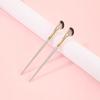 Brocha Sola para Sombra de Nariz Color Oro Champán, Set de Brochas para Ojos, Set de Brochas de Maquillaje para Contorno e Iluminador, Set Completo, Stock Listo de Fábrica, Envío Directo de Una Pieza