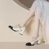 2026 Nuevos Zapatos Mary Jane para Mujer Estilo Hada Francesa Retro Tacones Altos Primavera Verano Tacón Grueso Zapatos de Salón JK Tacón Bajo