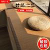 Estera de tatami de estilo japonés, alfombra antideslizante gruesa para sala de estar, dormitorio, ventanal, estera de piso, estera de bambú