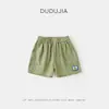 Calça de Bebê Estilo Verão Shorts Leves para Meninos Calça de Cinco Pontos com Desenhos Roupa de Verão Nova Tendência para Crianças