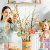 Adornos de Madera en Blanco para Manualidades Transfronterizos Decoración Colgante Hecha a Mano para Niños Hogar Escuela Fiesta Pintura a Mano Madera