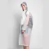 140g Moda japonesa y coreana transpirable EVA para adultos, una pieza, camisa larga, impermeable para exteriores, equitación, viajes, impermeable no desechable