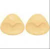 Almohadillas para senos adhesivas de estilo europeo y americano con forma de mango, engrosadas, invisibles y sin costuras, para que los bustos pequeños parezcan más grandes, almohadillas para senos transpirables con inserciones