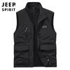 Nuevo Chaleco Multibolsillos para Hombre Primavera y Verano 2024 de Secado Rápido para Pesca y Fotografía Chaleco de Moda para Hombre 8862Jp