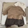 Nueva Camiseta de Algodón de Manga Larga para Niños y Niñas - Camiseta Básica de Color Sólido de Alta Calidad para Primavera y Otoño