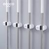 Gancho Colgante para Trapeador Colgador Almacenamiento para Colgar en la Pared Inodoro Viscosa Sin Agujeros Clip de Fijación para Trapeador Clip para Escoba