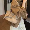 Bolso de Hombro Casual para Viajes Diarios de Mujer 2025 Otoño Nuevo Estilo Moda Gran Capacidad Plegado Retro