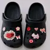 Diapositivas Decorativas para Zapatos Estilo Bosque Compatibles con Crocs, Pastel Corazón Dulce Cachorro Accesorios DIY de Gama Alta Desmontables Modernos