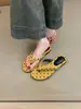 Primer Encuentro con las Chanclas de Lunares Niche para Mujer, Nuevo Estilo Verano 2026, Combinadas con Faldas, Sandalias Casuales de Moda para Playa de Vacaciones