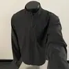 Jaqueta Protetora Solar Cinza de Gola Alta Estilo Novo para Homens, Roupa Protetora Solar Fina de Verão para Exterior, Jaqueta de Secagem Rápida Estilo Americano de Alta Qualidade