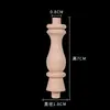 Armario de Vino de Madera Maciza Estilo Europeo, Puente, Pilar Pequeño, Valla de Calabaza, Pilar de Madera Decorativo tallado, Pilar Romano, Barandilla, Pilar de Gabinete