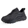 Nuevos Zapatos de Caminar Impermeables de Cuero de Otoño, Zapatos Antideslizantes para Personas Mayores, Zapatos para Mujeres de Mediana Edad y Madres Mayores, Zapatos Deportivos Casuales para Papá