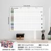 Calendario anual 2025, versión en inglés, calendario de pared con pegatinas grandes, creativo, sencillo, con autodisciplina, póster y horario.