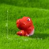 Transfronteiriço Novo Dinossauro Tiranossauro Luminoso Boneca Fofa Grão Decorações DIY Acessórios para Pendurar Micro Paisagem Pequenos Ornamentos