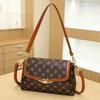 Bolso texturizado de lujo de moda 2026, Bolso cuadrado pequeño cruzado a la moda, Bolso de hombro estampado versátil para mujer