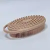 Cepillo de Baño de Silicona Cepillo Doble Cara para Exfoliar y Masajear para Niños Entrenamiento Sensorial Cepillo Táctil Cerdas Suaves Cepillo de Baño de Silicona Ecológico