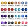 Contas de silicone de grau alimentício materno e infantil transfronteiriças imitação de metal estilo pulseira de goma manchada colar joias faça você mesmo contas soltas