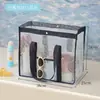 Bolsa de playa de gran capacidad, bolsa de malla para guardar juguetes, bolsa de almacenamiento hueca multifuncional portátil para viajes, para trajes de baño, al por mayor