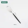 Juego de Cubiertos de Acero Inoxidable Cuchillo para Bistec Cuchara para Café Postre Cuchillo de Cena Tenedor de Cena Cuchara de Cena Cuchara Regalo de Negocios