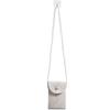 Bolso de Paja de Verano Bolso Cruzado de Hombro con Hilo de Algodón Casual Versátil Creativo Retro Tejido Bolso para Teléfono Móvil Bolso Pequeño para Mujer