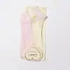 Calcetines de red para mujer, iguales a los de TikTok, para primavera y verano, calcetines transparentes de tarjeta de vidrio, calcetines invisibles de barco, calcetines de cristal de margarita