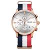 Dropshipping Megir Multifuncional para Hombre Resistente al Agua Deportivo de Cuarzo Reloj 2011 Luminoso
