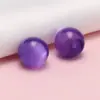 Botões de pérola coloridos tingidos sob medida para cheongsam, Hanfu, botões decorativos de resina, camisa, traje Tang, botões de imitação de jade costurados à mão