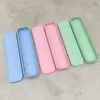 Caja de Almacenamiento de Cubiertos al por Mayor Caja con Tapa abatible Caja de Almacenamiento para Palillos Cuchara Tenedor Caja Rectangular Portátil para Estudiantes