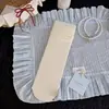 Meias Femininas de Algodão Respirável Finas Sem Costura Meia-Perna Estilo Corte Floral Vintage Vazado Primavera e Verão