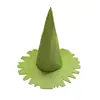 Chapéu de Bruxa Verde Harry Potter Chapéu Mágico Verde O Mágico de Oz Desenho Animado Chapéu de Bruxa DIY Adereço de Cabeça