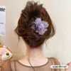 Pinza plana para el cabello que no lastima la parte posterior de la cabeza, adecuada para mujeres con cabello fino, pinza de cocodrilo elegante y exquisita, pasador versátil