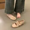 Primeiro Encontro Aumento da Temporada Altura Pequena Fragrância Francesa Flor Sapatos Mary Jane Sapatos de Fada com Saia Sapatilhas de Verão Sapatos Únicos
