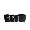 Cremallera Personalizada de Rollo Completo Color-Codificada Blanco y Negro, Tamaño 5 Nylon, En Stock, Adecuada para Fundas de Edredón, Tiendas de Campaña, Bolsas y Ropa, con Diseño de Bloqueo Automático