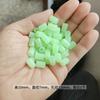 Pacote com 100 Miçangas Fluorescentes para Anzol de Pesca Luminous Luya Eye-catching Zhuhai Fishing Dezhou Fishing Group Miçangas Fluorescentes Bloqueadoras de Miçangas