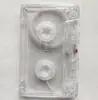 Carcaça de cassete de rolo aberto pequena nova carcaça de cassete de rolo aberto em branco sem base de fita fita de gravação carcaça de fita vazia