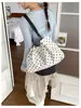 Estilo Dulce de Lunares para Niña Casual Gran Capacidad Simple para Viajes Cotidianos Bolso Cruzado de Moda para Niña Bolso Tote de un Solo Hombro Personalizado