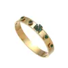 Pulsera Kaleidoscopio Flor de Cuatro Hojas Vanjia Moda Europea y Americana Transfronteriza Acero Inoxidable Pulido Alto Brillo No Se Desvanece