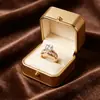 Ziyu Anillos Transfronterizos Aliexpress Anillos de Moissanita Circonita Conjunto de Anillos de Pareja Anillos de Venta Caliente Joyería de Comercio Exterior al Por Mayor