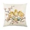 Almofada Decorativa Nova de Páscoa Temu Feita Sob Medida Almofada Estampada Mais Vendida na Amazon Almofada de Sofá Feita Sob Medida Almofada de Quarto Feita Sob Medida