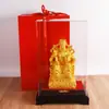 Adornos de Terciopelo Dorado Arena Dios de la Riqueza para Atraer Riqueza Estatuas de Buda Adornos Chapados en Oro Dorado Abierto Chapado en Oro para Atraer Riqueza Estatuas de Buda de Templo para Adoración