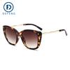 Gafas de Sol de Moda Europeas y Americanas Defeng 39012, Gafas de Sol Metálicas de Moda para Mujer, Comercio Exterior Transfronterizo al por Mayor