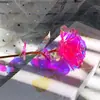 Festival Qixi Lámina de Oro Iridiscente Estrella Rosa Cielo Estrellado Colorido Oro Flor Falsa Eterna Romántico San Valentín Cumpleaños Regalo Decoración