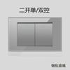 Tomada Padrão Americano com Interruptor 16A Estilo Americano 110V Painel de Tomada Multifuncional Sul-Americano com Interface USB Painel de Tomada