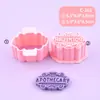 Serie Divertida de Paletas Moldes para Paletas Gatito Tipo Prensa Realista Luces de Colores Cortadores Herramientas Hechas a Mano para Fondant Repostería
