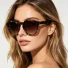 Gafas de Sol Polarizadas de Acetato Personalizadas de Moda Retro Transfronterizas Europeas y Americanas Montura Redonda Clásica Estilo Urbano de Moda Gafas de Sol Protectoras