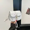 Bolsa Bordada de Encaje para Mujer 2025 Nuevo Verano Versátil Bolso de Hombro para Mujer, Bolso Cruzado de Moda, Bolso tipo Silla de Montar, Moderno